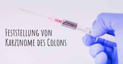 Feststellung von Karzinome des Colons