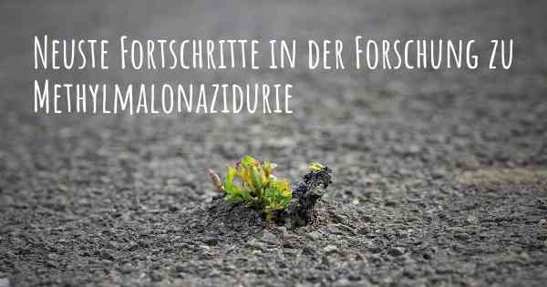 Neuste Fortschritte in der Forschung zu Methylmalonazidurie