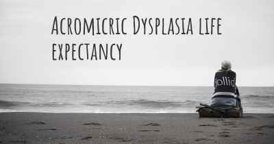Acromicric Dysplasia life expectancy