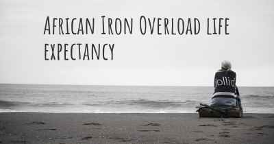 African Iron Overload life expectancy
