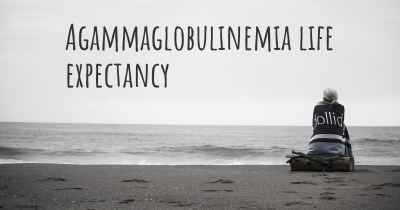 Agammaglobulinemia life expectancy
