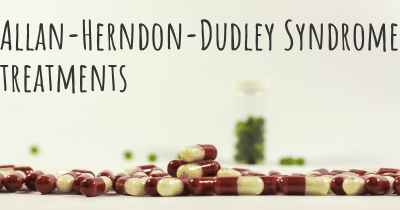 Allan-Herndon-Dudley Syndrome treatments
