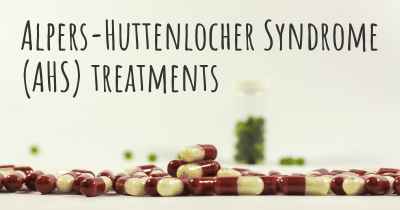 Alpers-Huttenlocher Syndrome (AHS) treatments