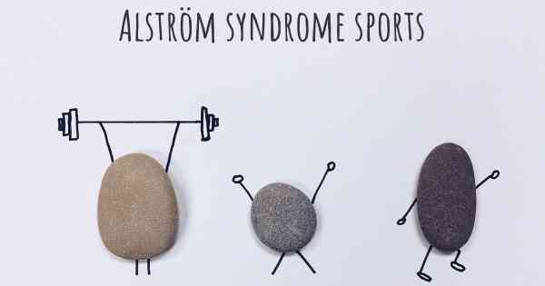 Alström syndrome sports