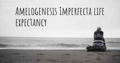 Amelogenesis Imperfecta life expectancy