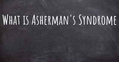 What is Asherman's Syndrome