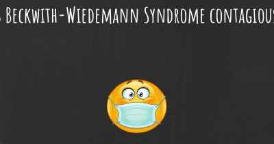 Is Beckwith-Wiedemann Syndrome contagious?