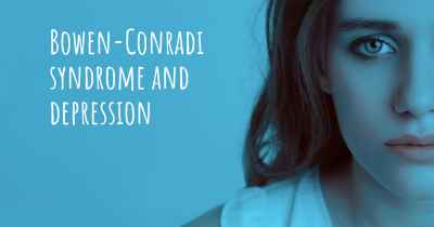 Bowen-Conradi syndrome and depression