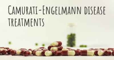Camurati-Engelmann disease treatments