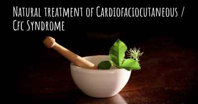 Natural treatment of Cardiofaciocutaneous / Cfc Syndrome