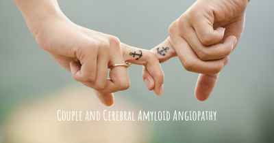 Couple and Cerebral Amyloid Angiopathy