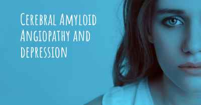 Cerebral Amyloid Angiopathy and depression
