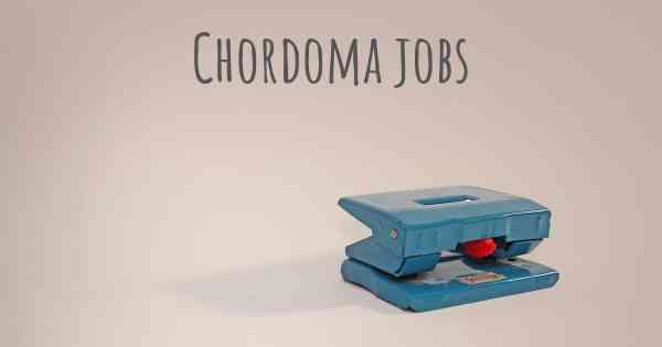 Chordoma jobs