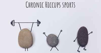 Chronic Hiccups sports