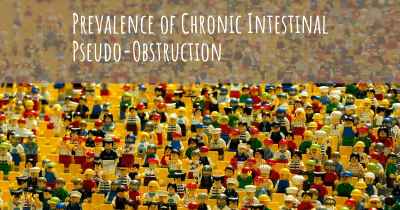 Prevalence of Chronic Intestinal Pseudo-Obstruction