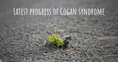 Latest progress of Cogan syndrome