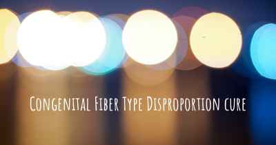 Congenital Fiber Type Disproportion cure