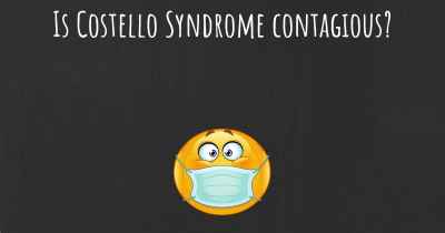 Is Costello Syndrome contagious?