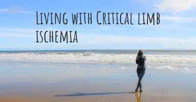 Living with Critical limb ischemia