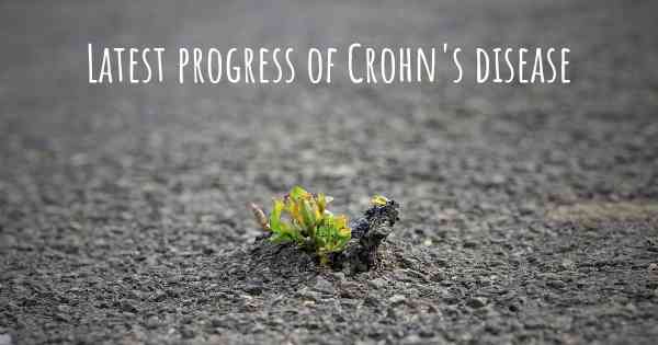Latest progress of Crohn's disease