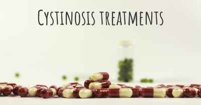 Cystinosis treatments