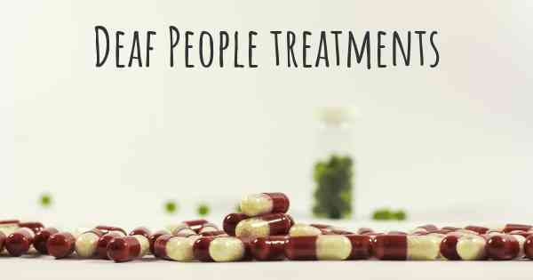 Deaf People treatments