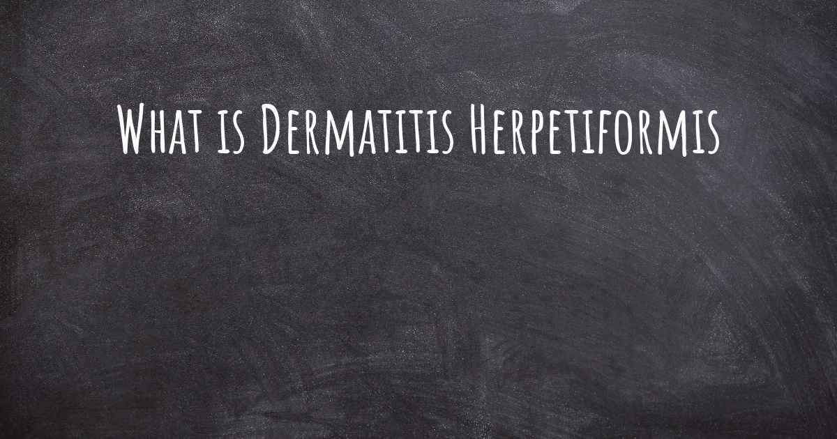 What Is Dermatitis Herpetiformis