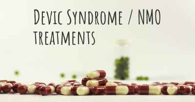 Devic Syndrome / NMO treatments