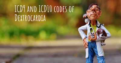 ICD9 and ICD10 codes of Dextrocardia