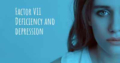 Factor VII Deficiency and depression