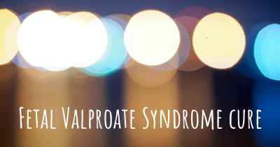 Fetal Valproate Syndrome cure