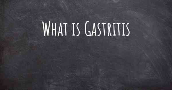 What is Gastritis