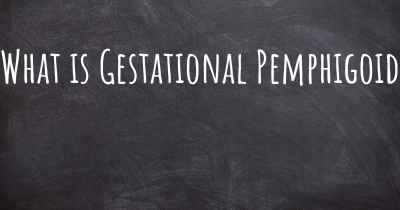 What is Gestational Pemphigoid