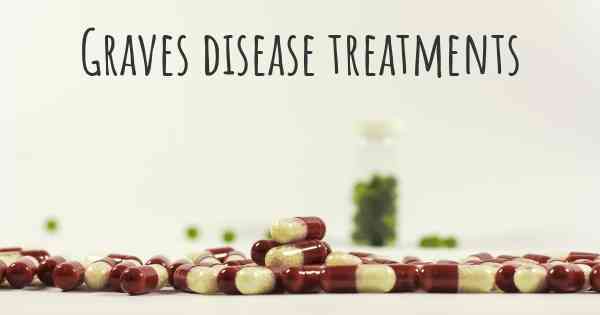 Graves disease treatments