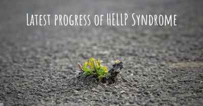 Latest progress of HELLP Syndrome