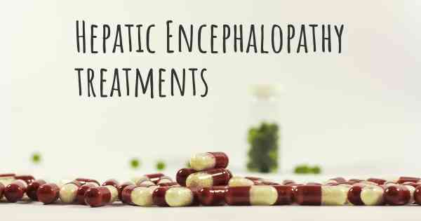 Hepatic Encephalopathy treatments