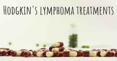 Hodgkin's lymphoma treatments