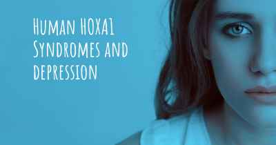 Human HOXA1 Syndromes and depression