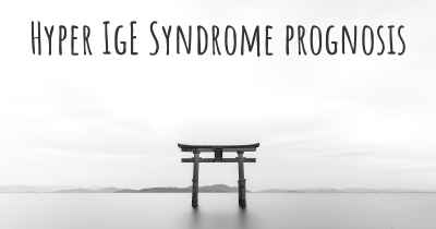 Hyper IgE Syndrome prognosis