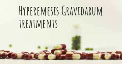 Hyperemesis Gravidarum treatments