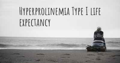 Hyperprolinemia Type I life expectancy