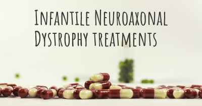 Infantile Neuroaxonal Dystrophy treatments
