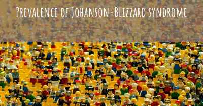Prevalence of Johanson-Blizzard syndrome