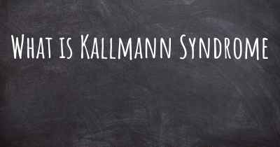What is Kallmann Syndrome