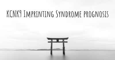 KCNK9 Imprinting Syndrome prognosis