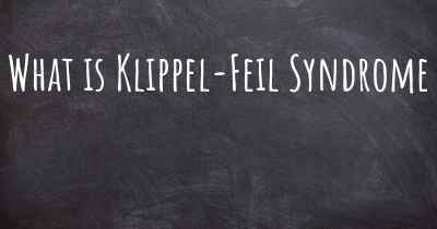 What is Klippel-Feil Syndrome