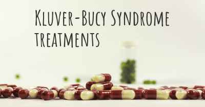 Kluver-Bucy Syndrome treatments
