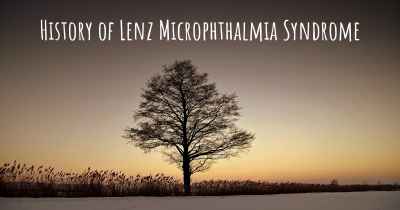 History of Lenz Microphthalmia Syndrome