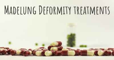 Madelung Deformity treatments