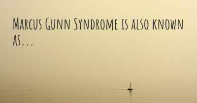 Marcus Gunn Syndrome is also known as...